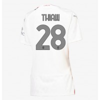 AC Milan Malick Thiaw #28 Bortatröja Kvinnor 2023-24 Korta ärmar